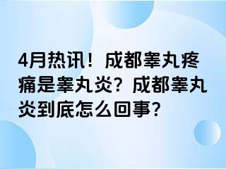 4月热讯！成都睾丸疼痛是睾丸炎？成都睾丸炎到底怎么回事？